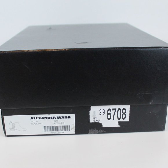 NEW RARE! ALEXANDER WANG Kori Cut Out Heel Ankle Boot | Chic & Versatile Staple - Picture 16 of 16